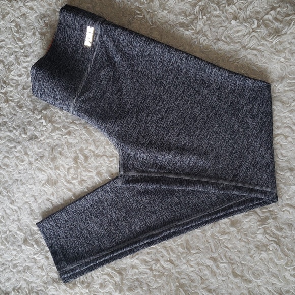 PINK Victoria's Secret Pants - Victorias Secret Pink Ultimate Yoga Gray Black Medium nwt